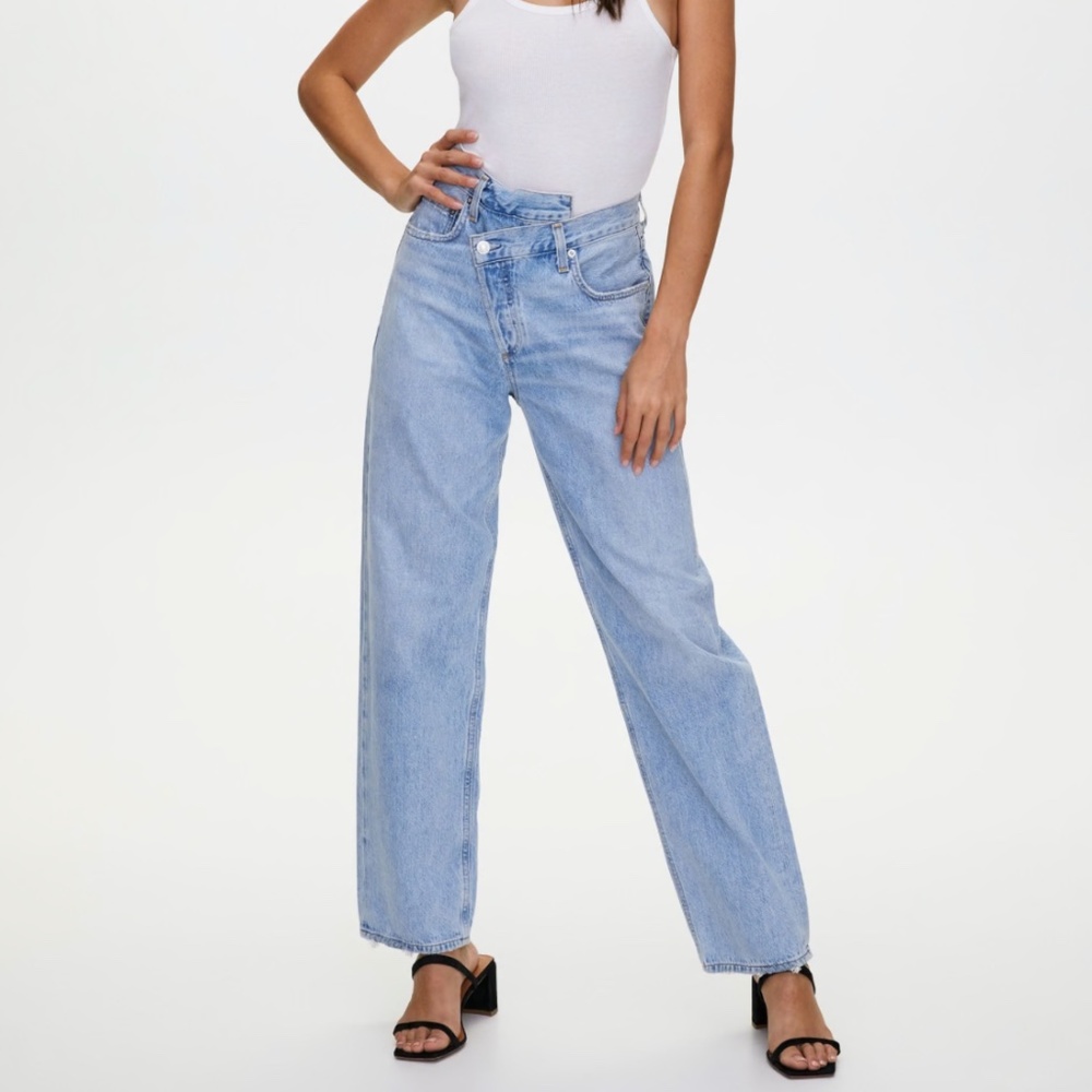 *SOLD* AGOLDE 👖 | Criss Cross Upsized Jeans